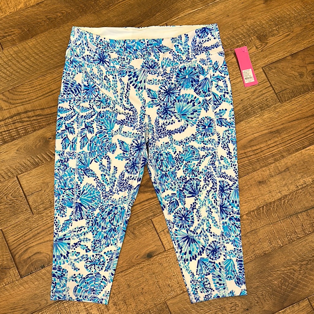 Nwt - Upf 50+ Lilly Pulitzer High Rise Weekender Legging - Xxl